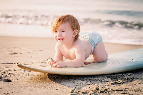 En este momento estás viendo Los bebés y la playa